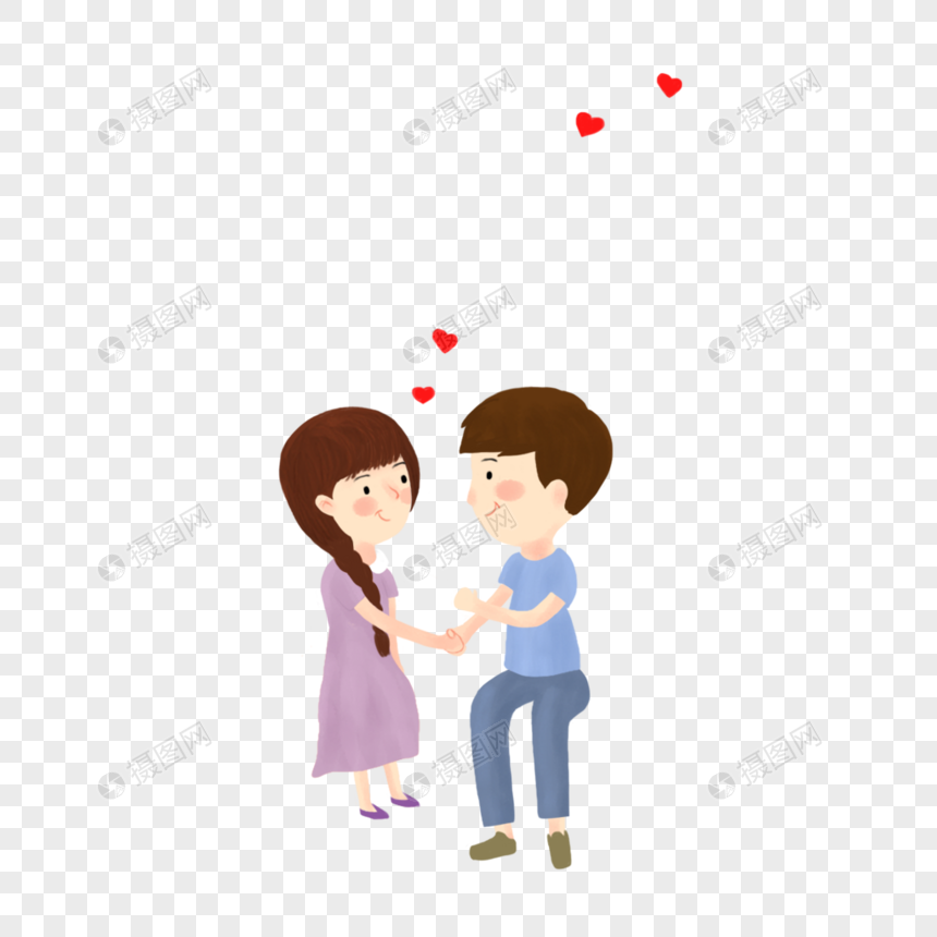 约会的情侣