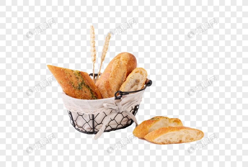 西式面包法棍图片
