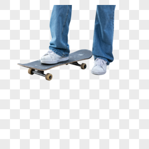 玩滑板的少年图片