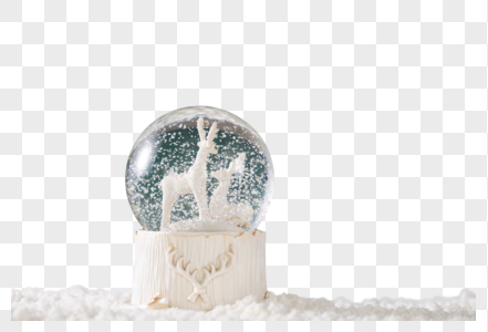 圣诞水晶球平安夜圣诞高清图片
