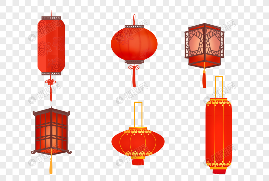春节新年红灯笼图片
