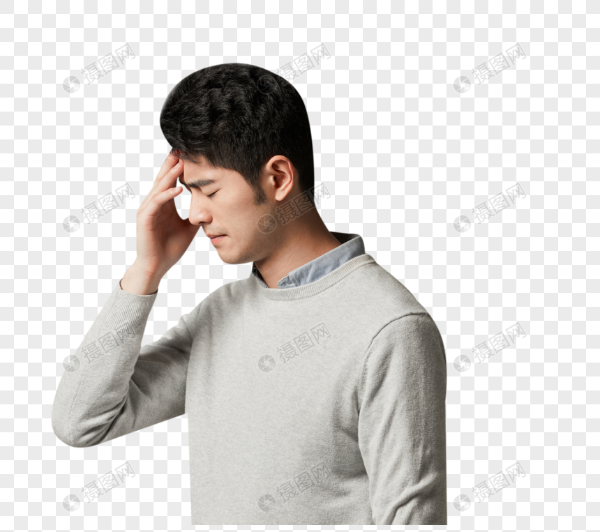 青年男性头疼
