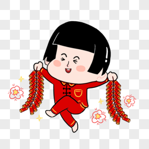 放鞭炮表情包图片素材
