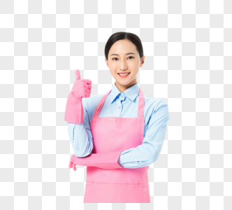 家政服务女性热情服务高清图片