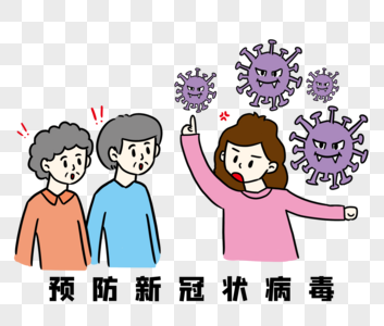 科普新冠状病毒图片