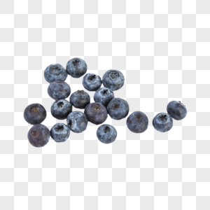 蓝莓水果蓝莓果黑莓果高清图片