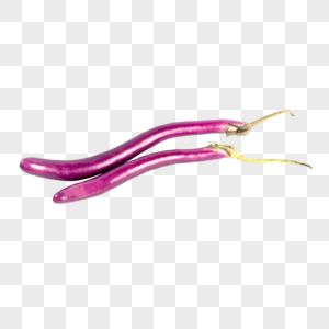 紫色长茄子图片