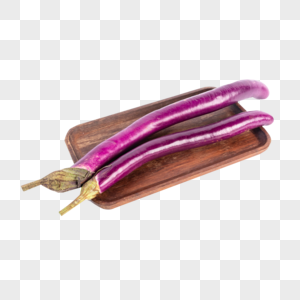 长条紫茄子图片