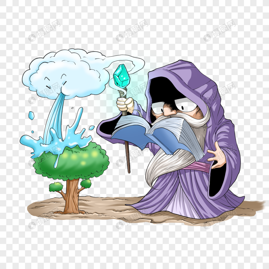 天候巫师植树图片