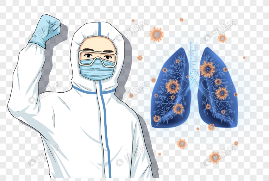 医护人员抗击疫情元素素材下载-正版素材401678632-摄图网