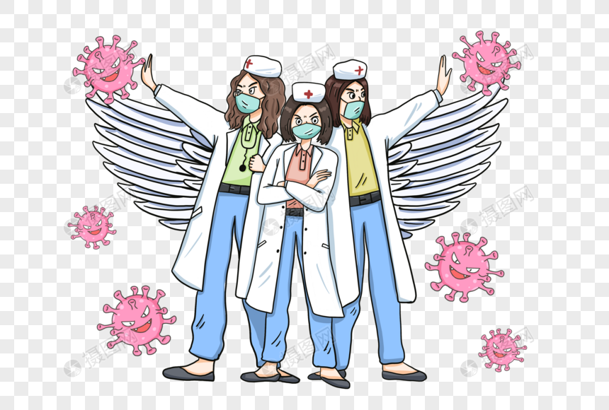 白衣天使勇战新型冠状病毒
