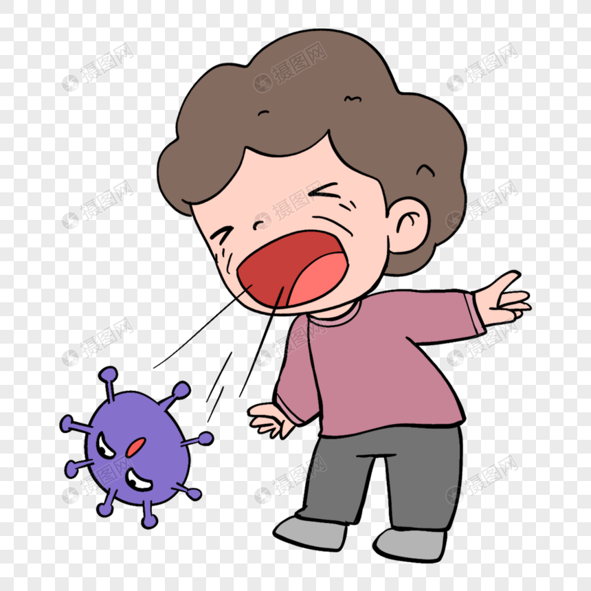 飞沫传播病毒