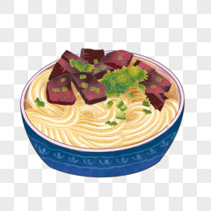 鸭血粉丝汤图片素材