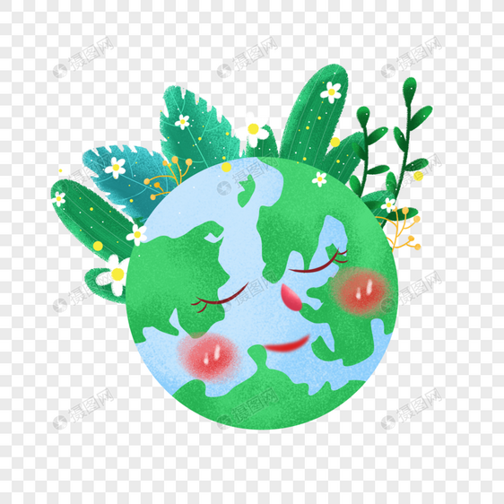 环保之绿色地球图片