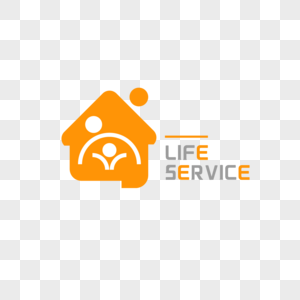 生活服务logo家庭高清图片素材
