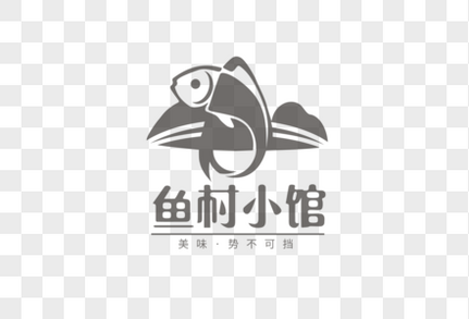 餐饮logo山水高清图片素材