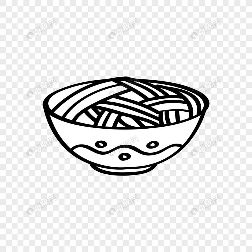 面条简笔画