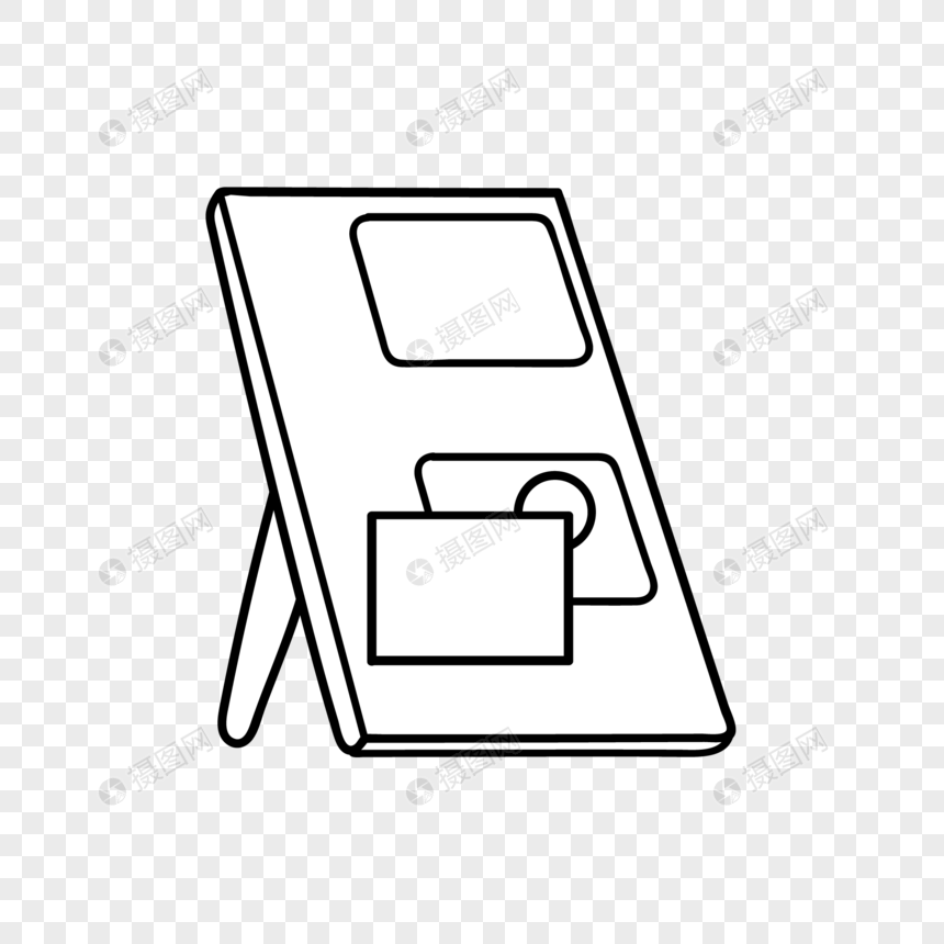 相册简笔画