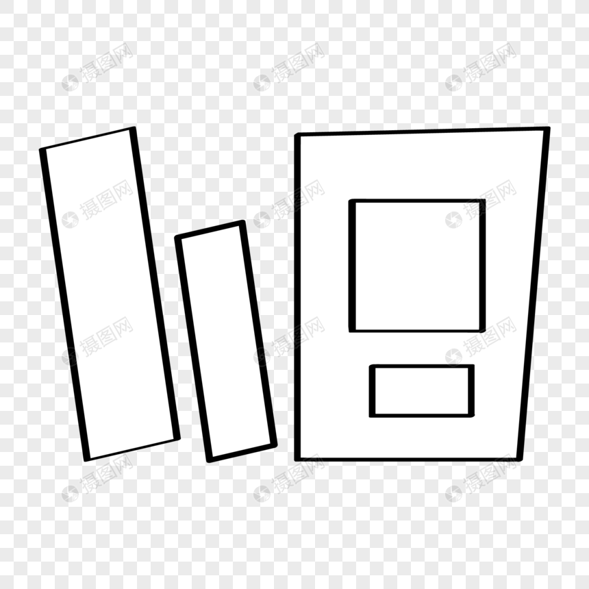 室内门简笔画