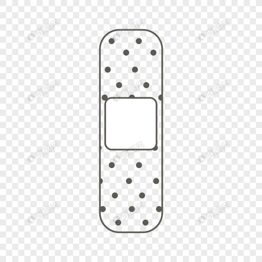 创可贴简笔画