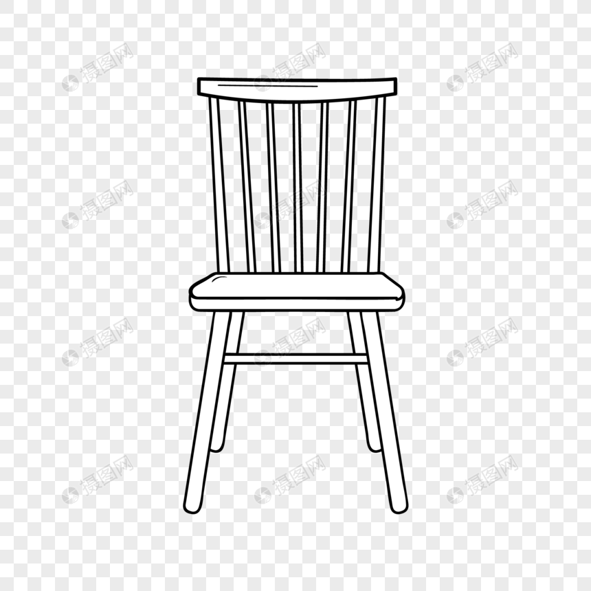 椅子简笔画