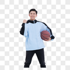 青年男性打篮球图片
