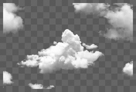 云朵素材一朵云高清图片