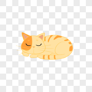 睡觉的小猫图片