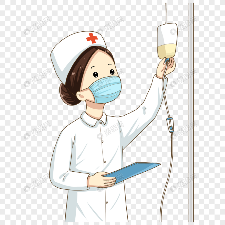 工作中的护士