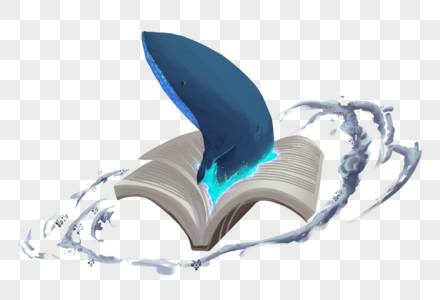 书中的鲸鱼图片