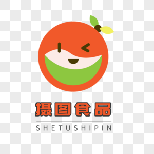 食品饮料水果蔬菜笑脸logo高清图片