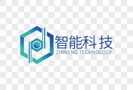 高端大气智能科技公司LOGO设计图片素材