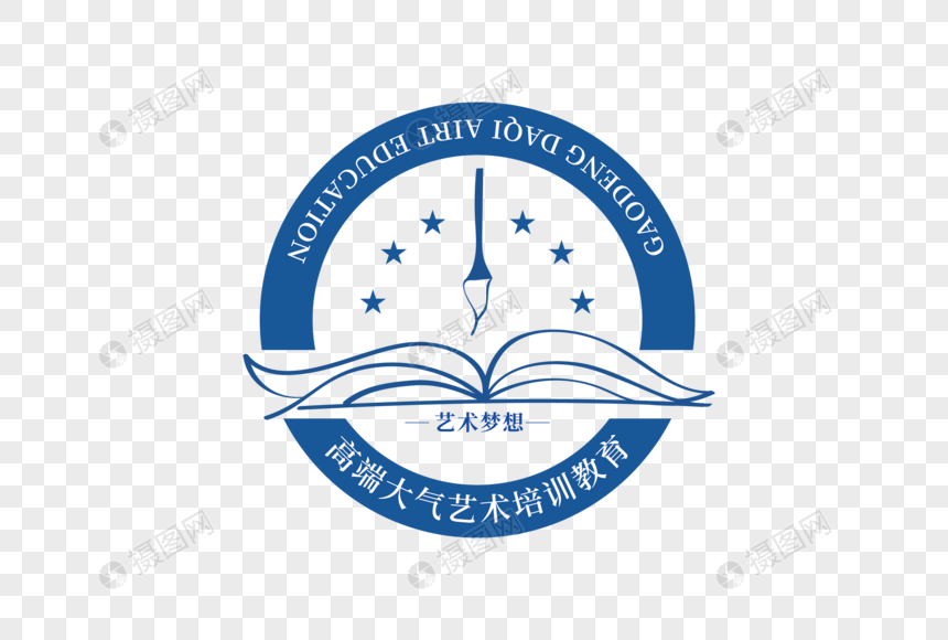 高端大气学校教育logo设计