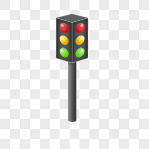 红绿灯指示灯元素高清图片
