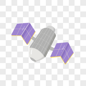 紫色人造卫星图片