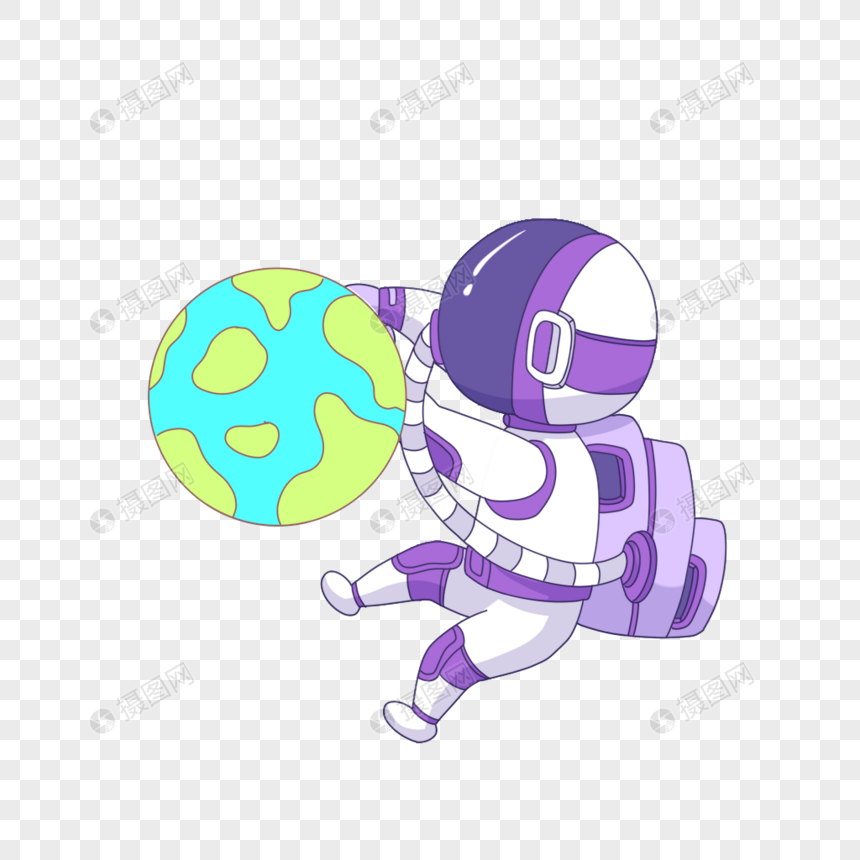 探索宇宙的航天员元素素材下载-正版素材401726737-摄