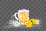 冰爽柠檬汁图片
