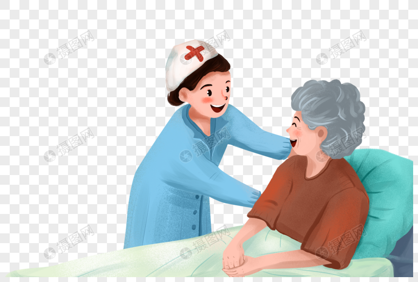 护士照顾病人