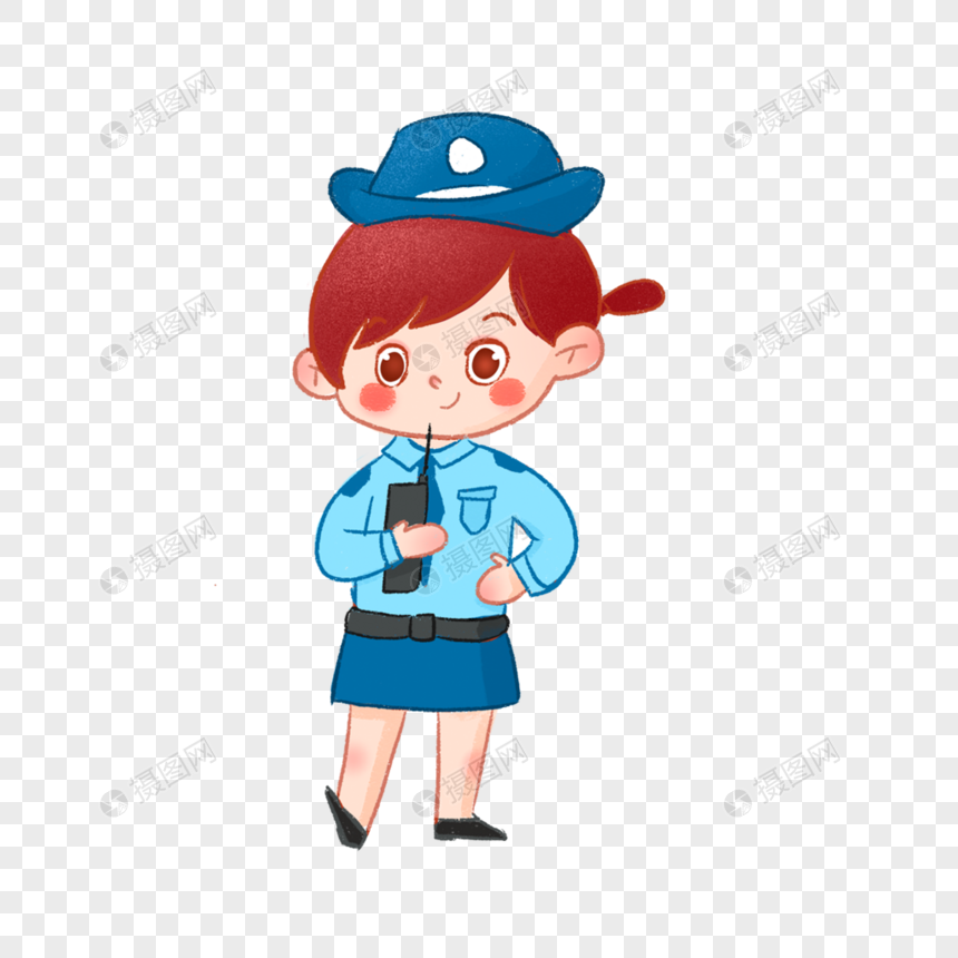 女警察