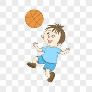 打篮球的男孩图片