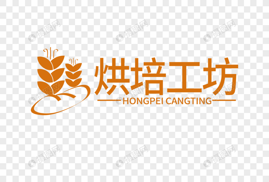 创意时尚烘焙工坊餐饮LOGO图片