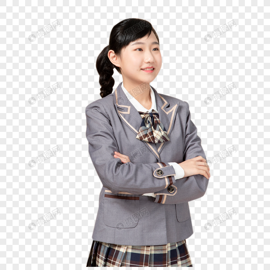 女中学生形象图片