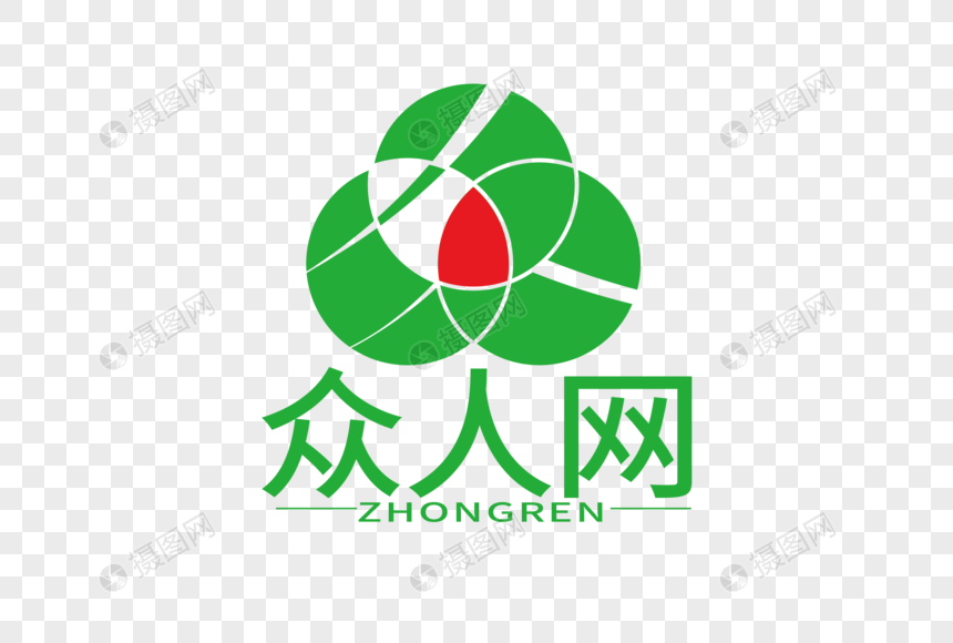 免抠元素 图标元素 高端创意众人互联网logo.ai