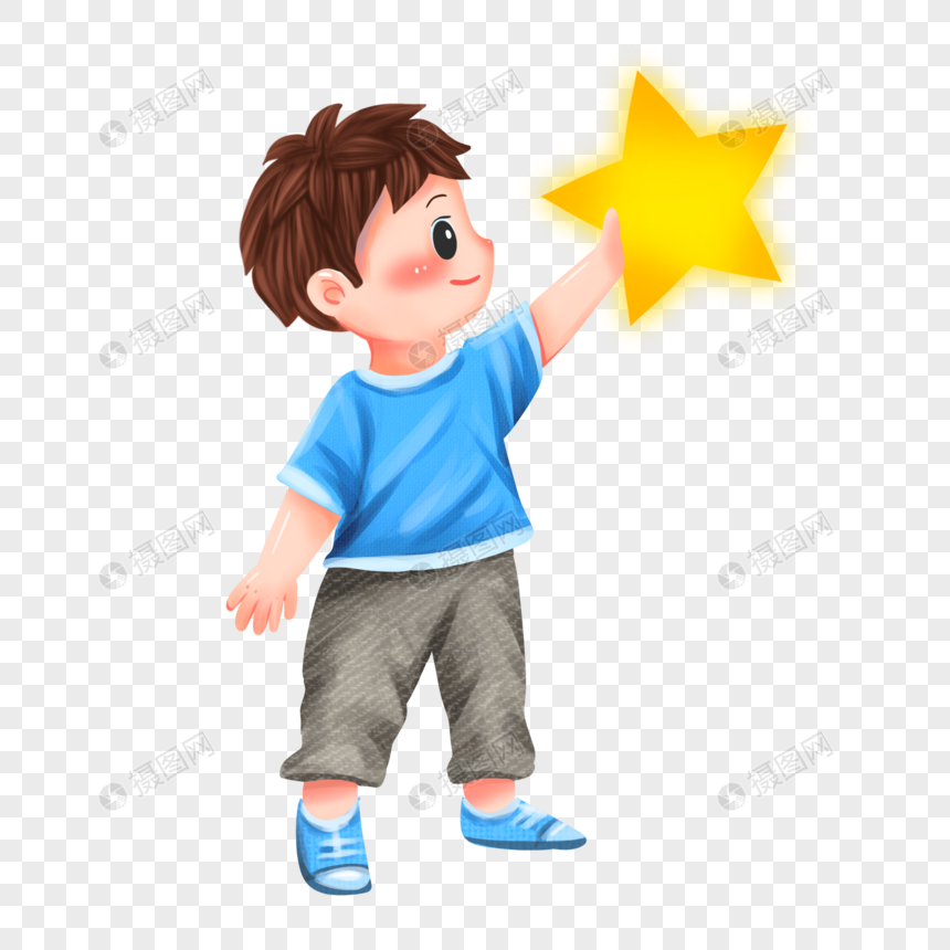 摘星星的男孩子