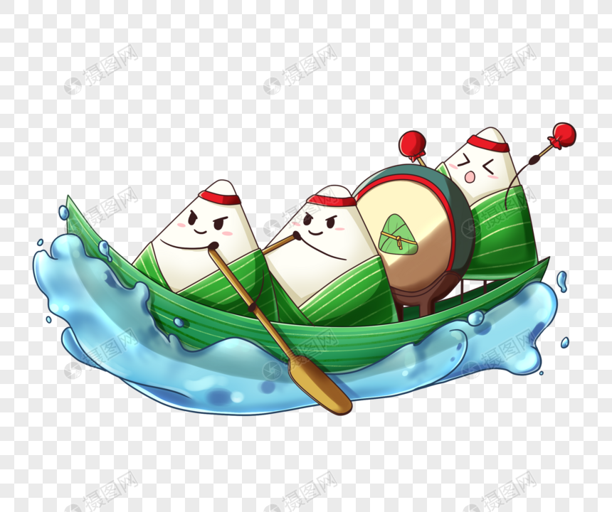 粽子划船