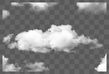 云朵一片云彩高清图片