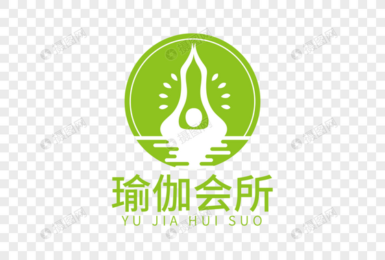 高端创意瑜伽培训LOGO图片