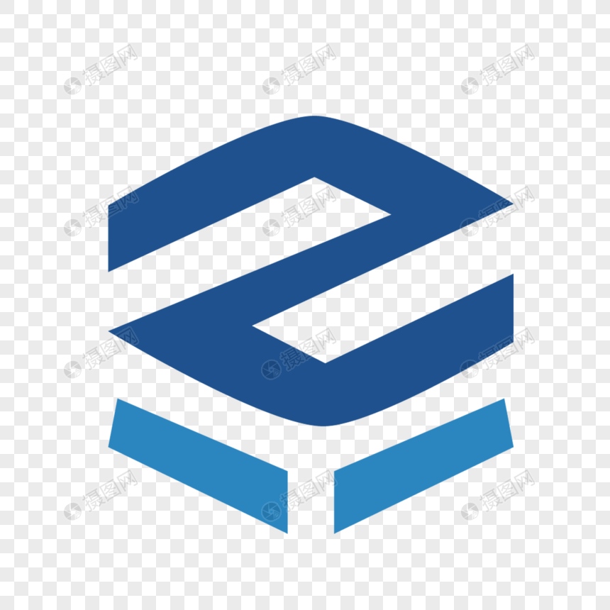 蓝色科技logo元素素材下载-正版素材401740048-摄图网
