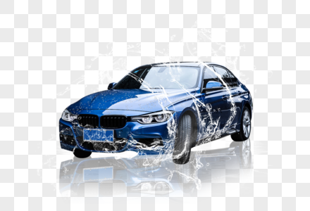 洗车服务汽车行业通用高清图片