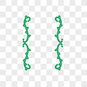绿色创意括号图片